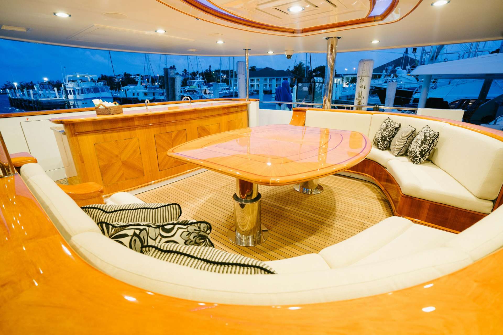 Aft deck
