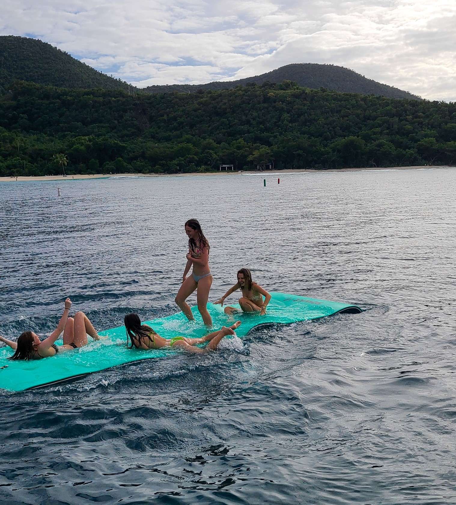 Floating Mat Fun