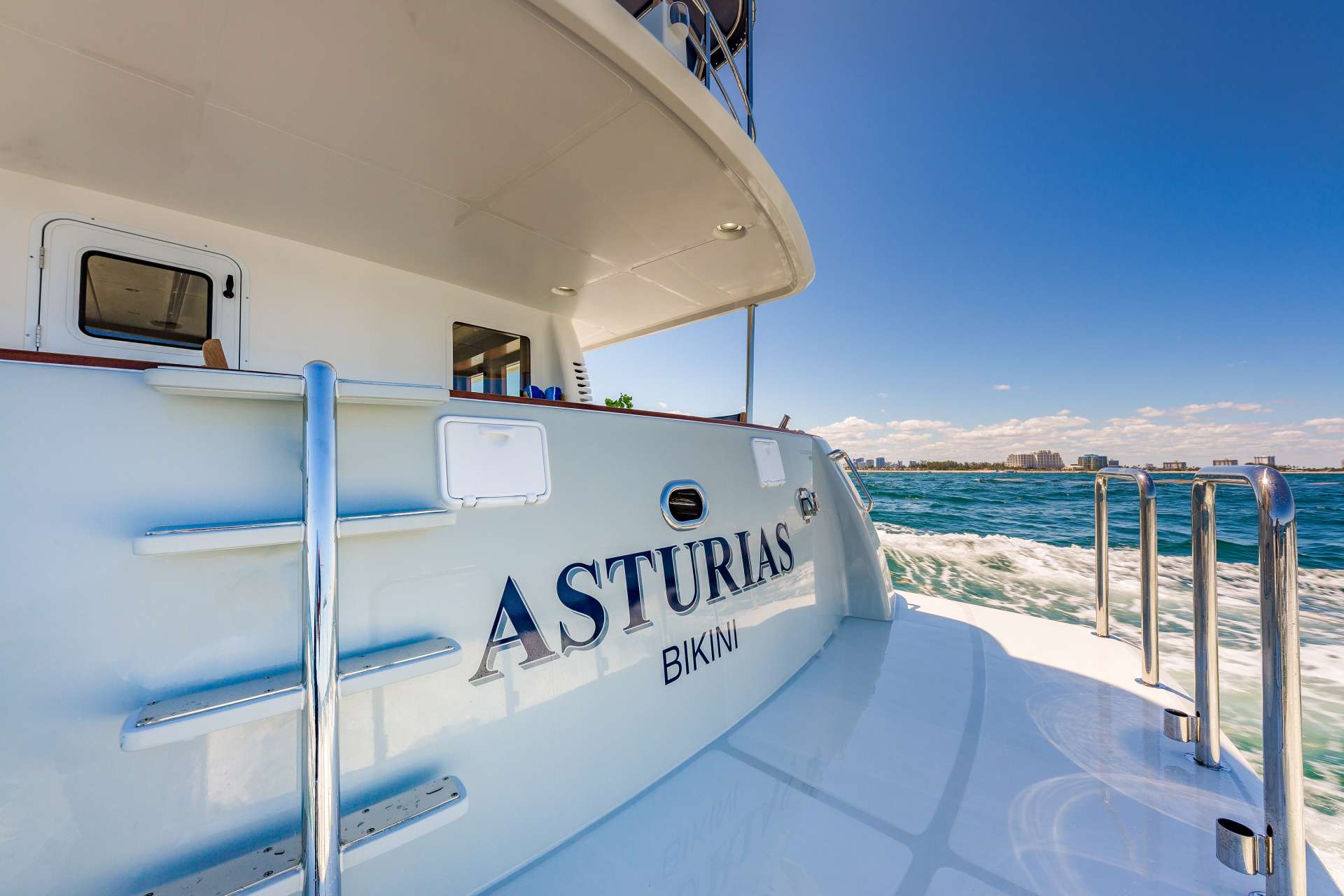 ASTURIAS Yacht Charter - Swim Platform