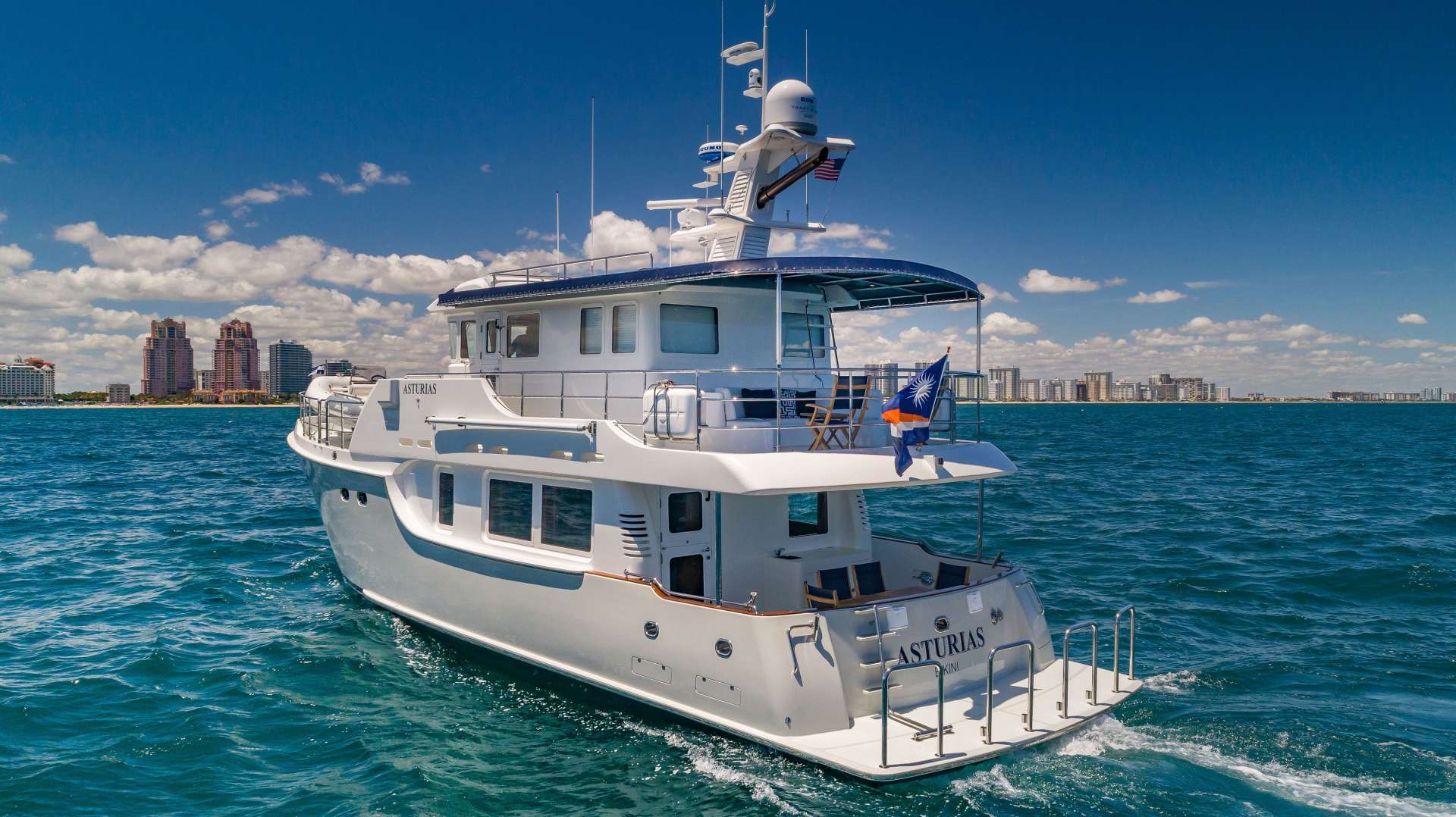 ASTURIAS Yacht Charter - Running Profile