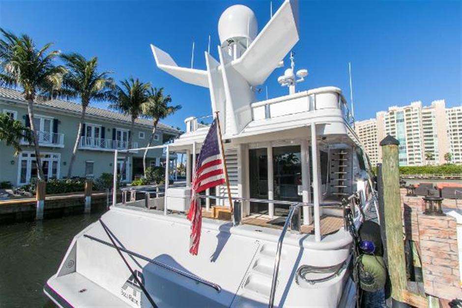 Aft deck - rear view