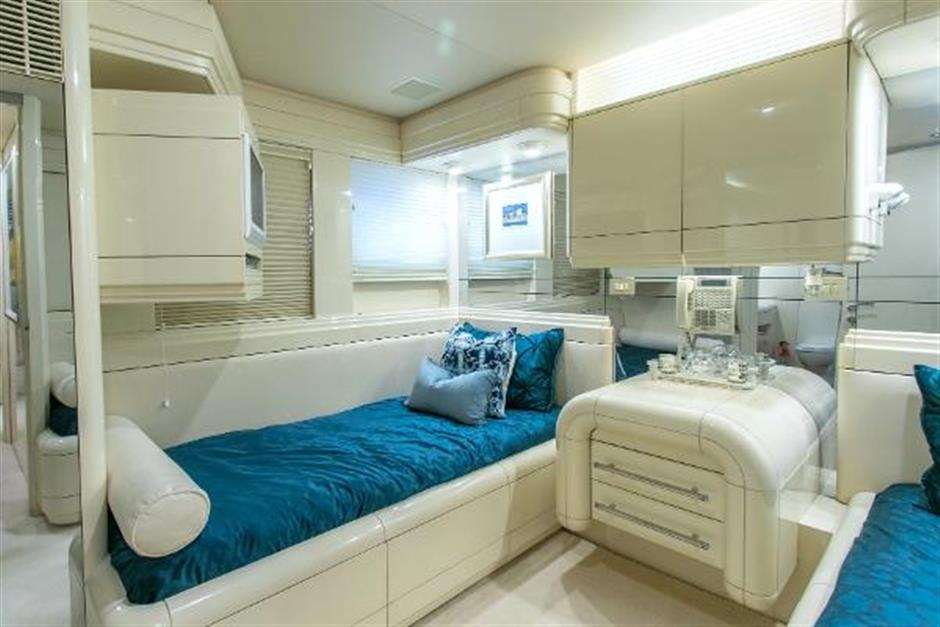 Guest stateroom - one of two twins