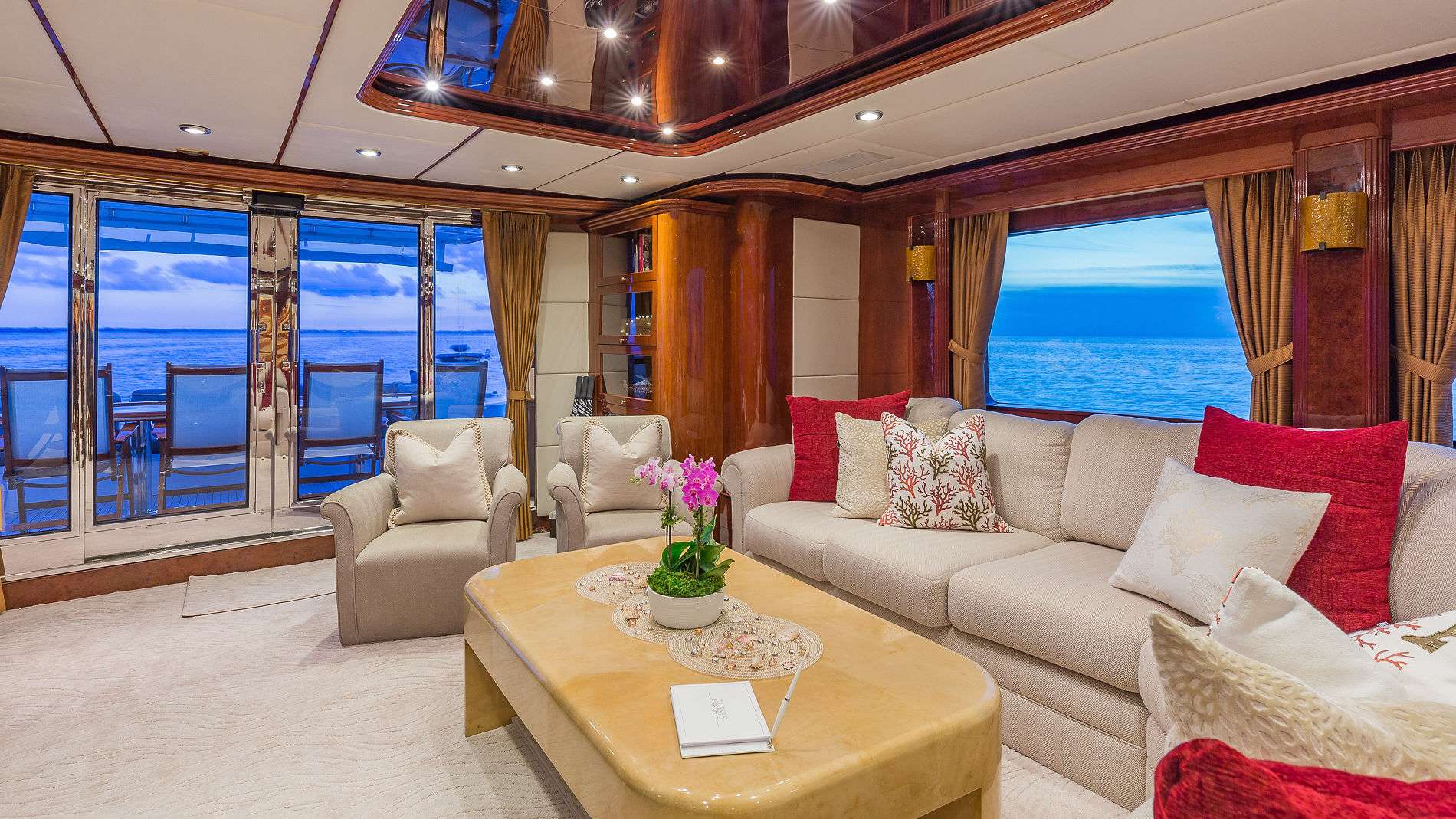 Main Salon Looking Aft