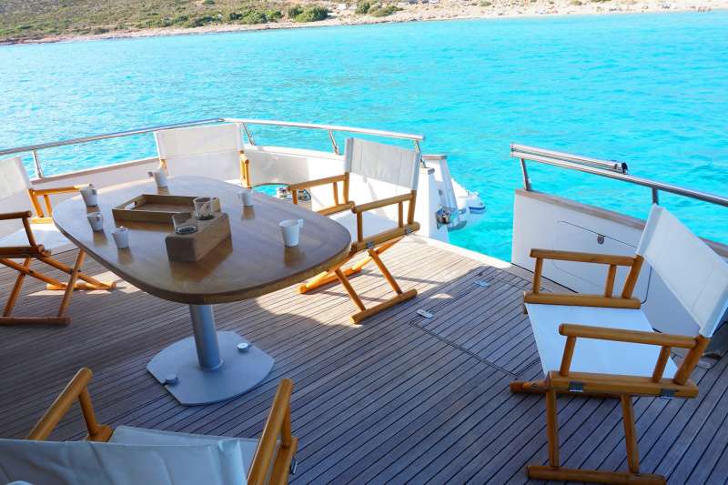 Aft deck