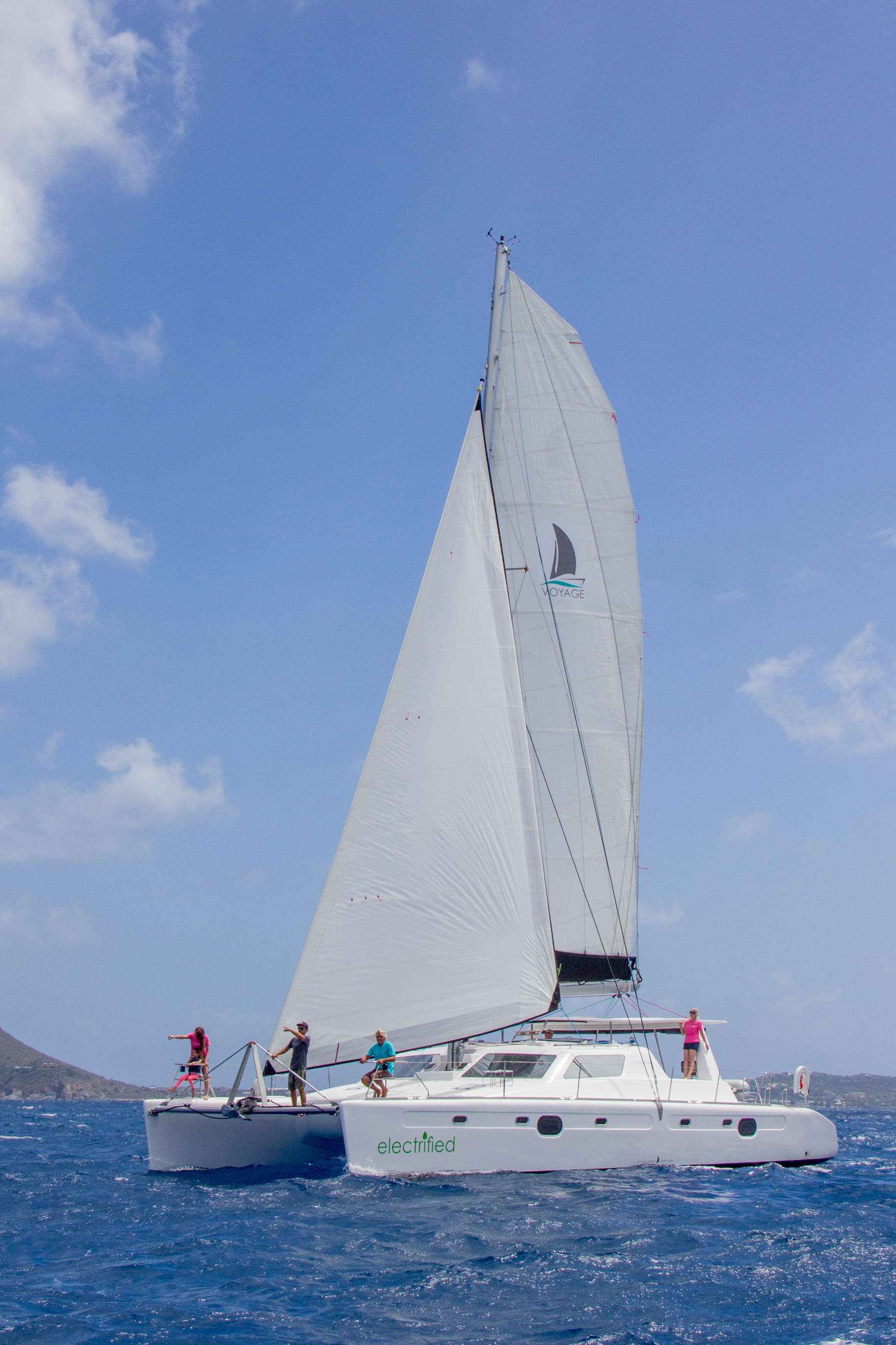 voyage 480 catamaran