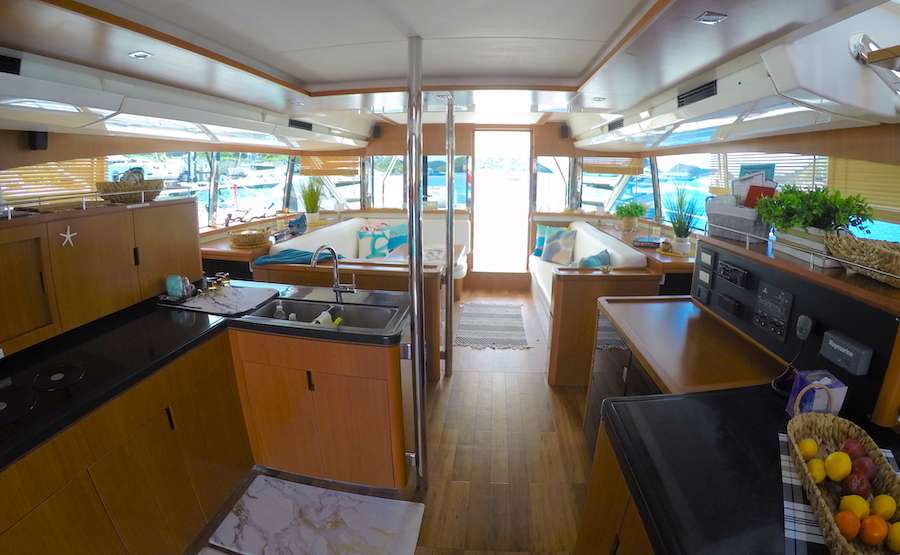 Galley looking forwad