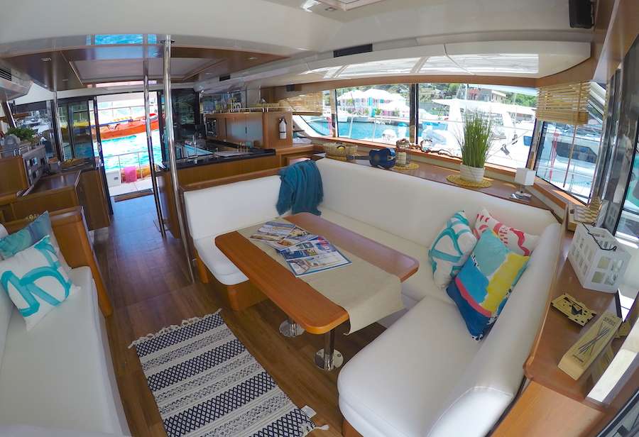 Looking aft from saloon