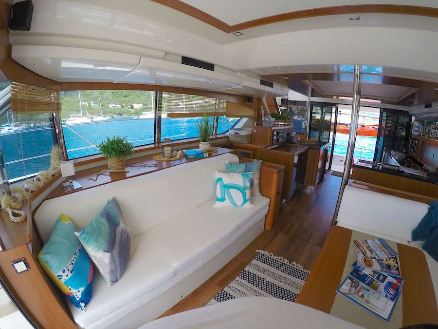 Another view aft from the saloon