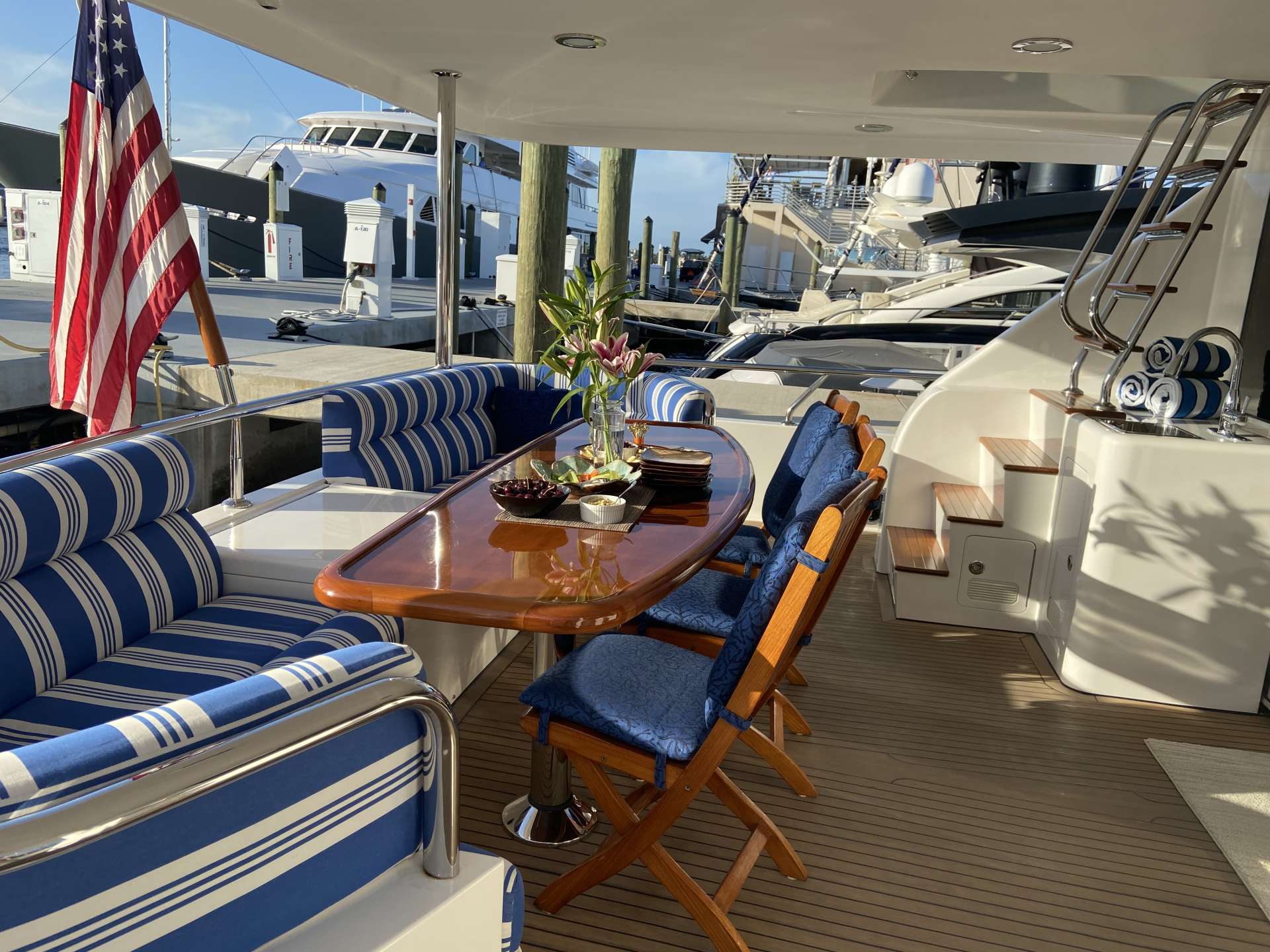 Aft Deck Dining 