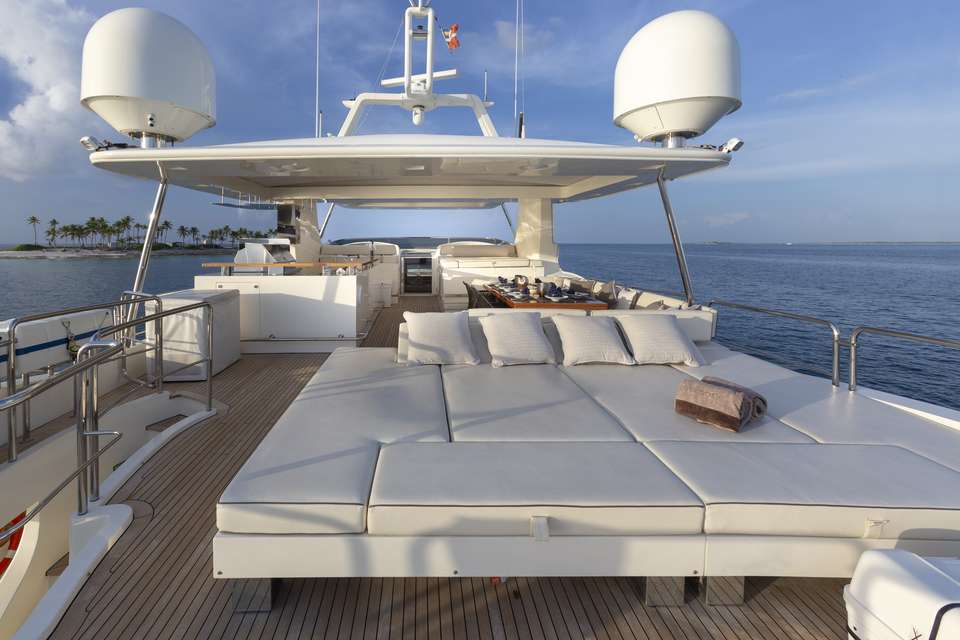 Flybridge, view fwd
