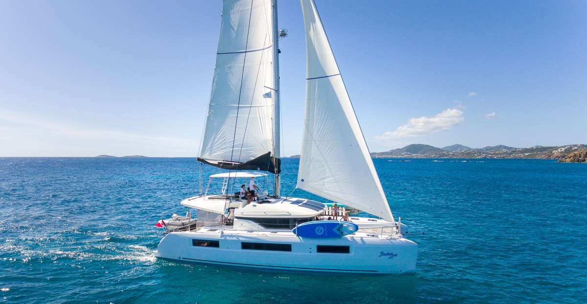 Scuba Doo Crewed Catamaran Charter Caribbean View Availability