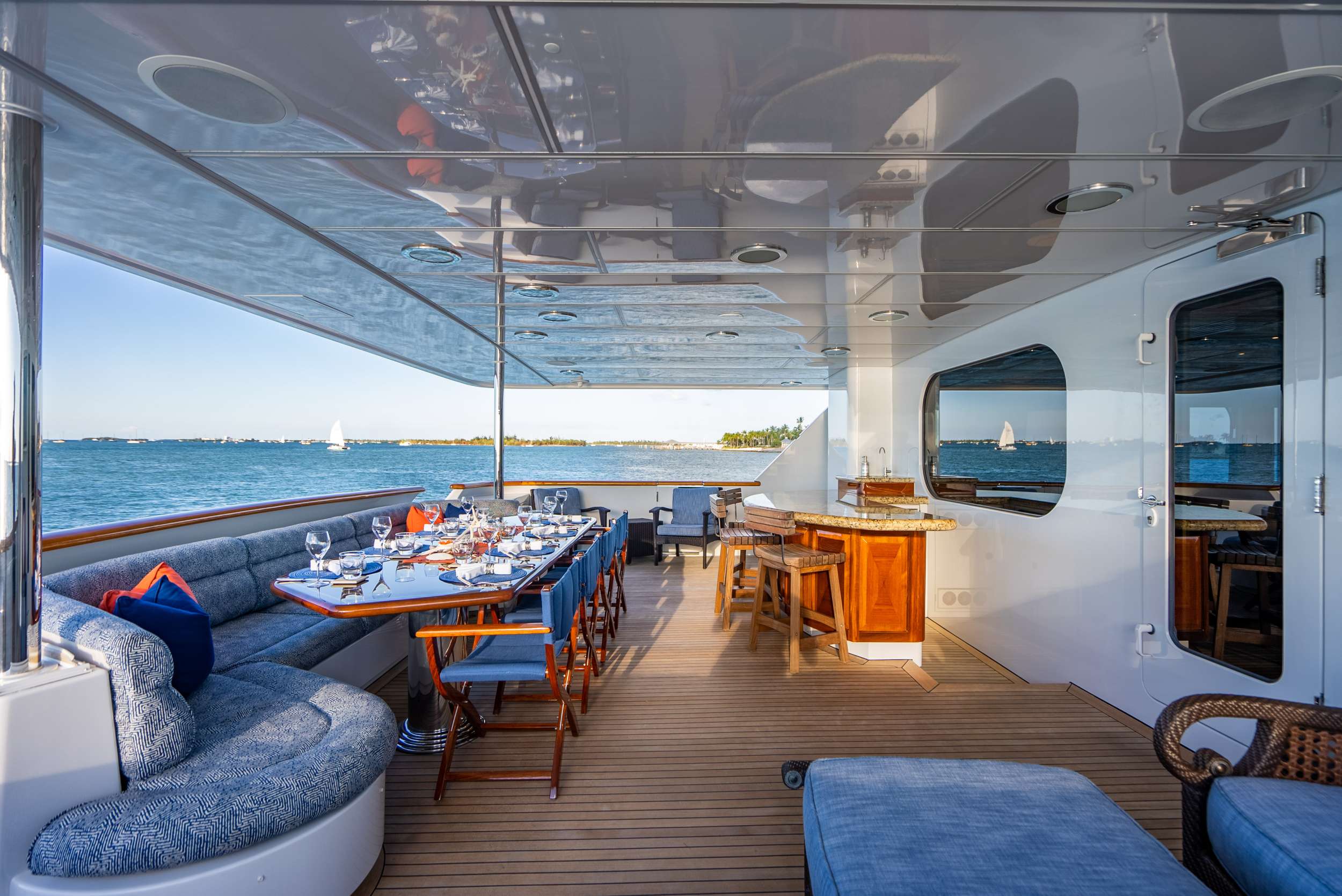 Aft deck