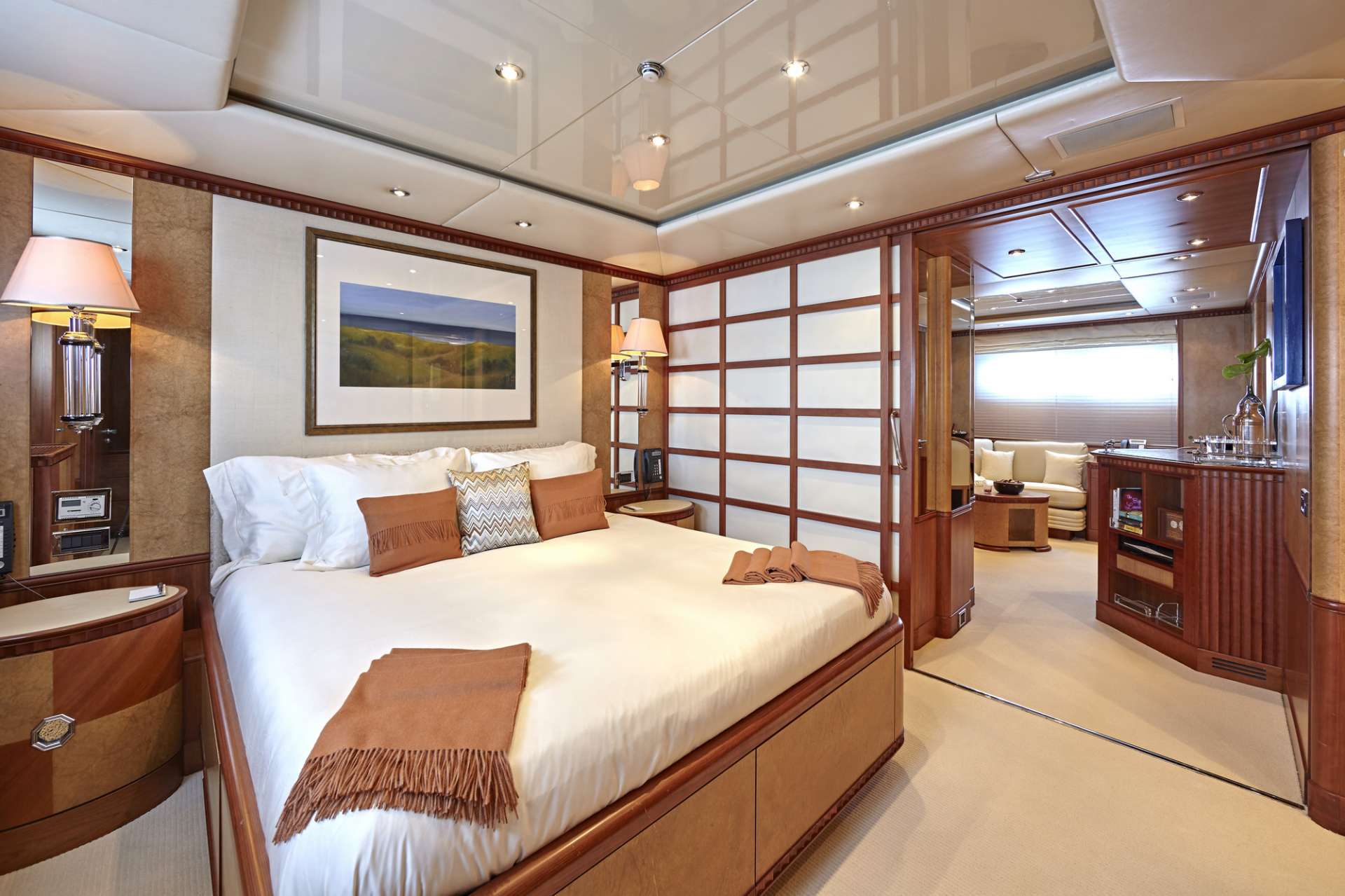 AZUL V Yacht Charter - VIP cabin