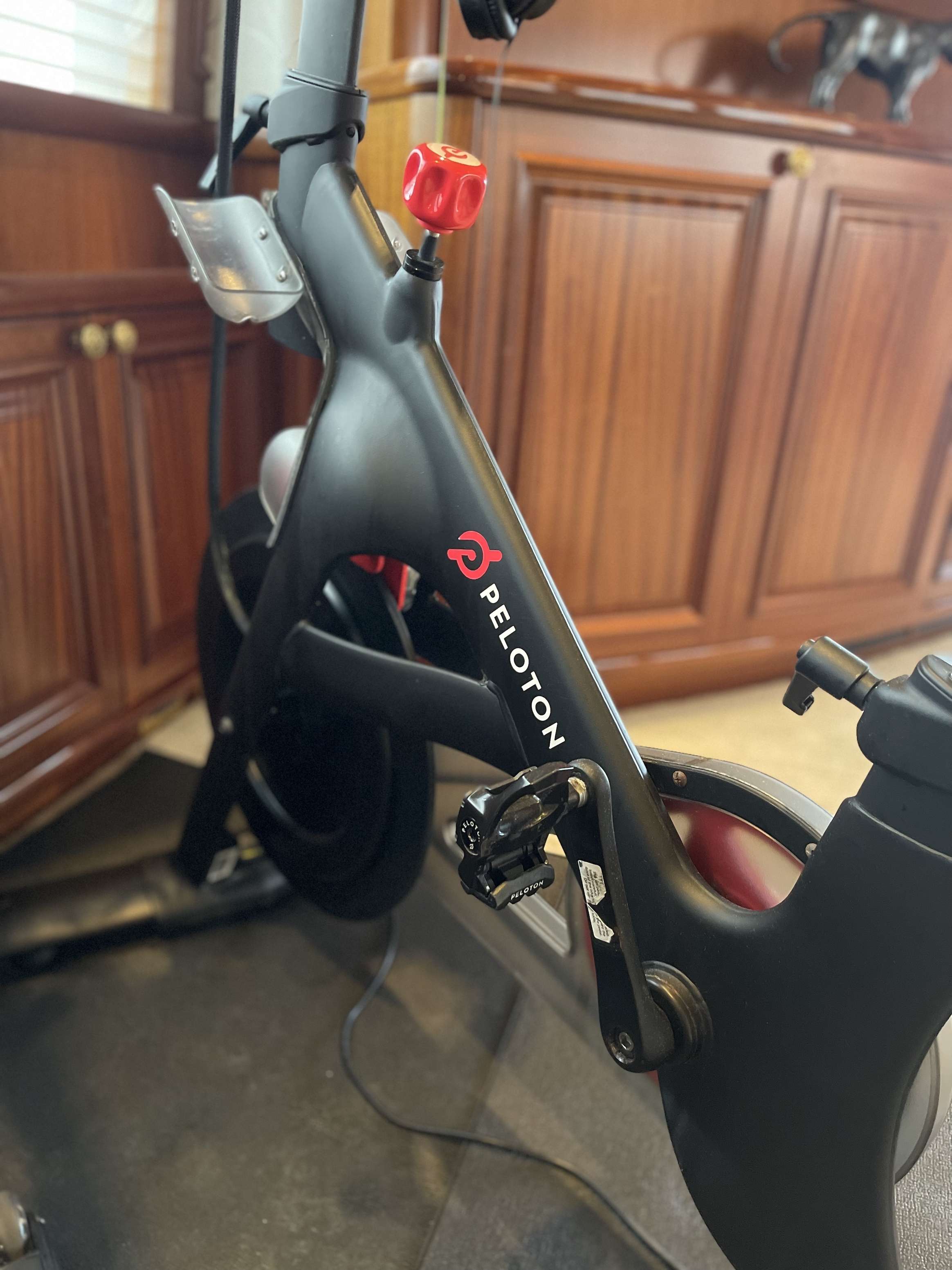 2 x Peleton Spin bikes onboard