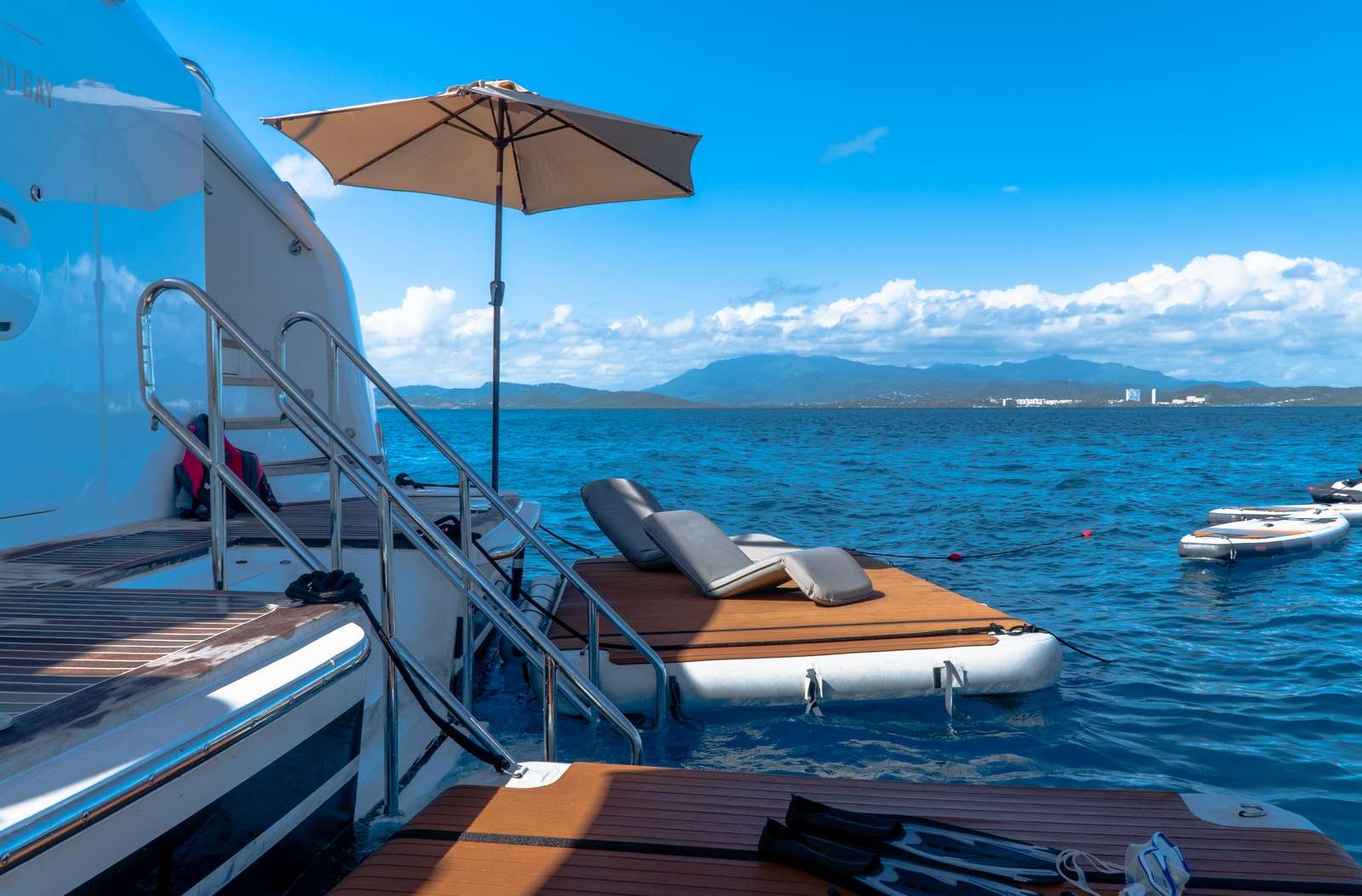 PURE BLISS Yacht Charter - Extended water play