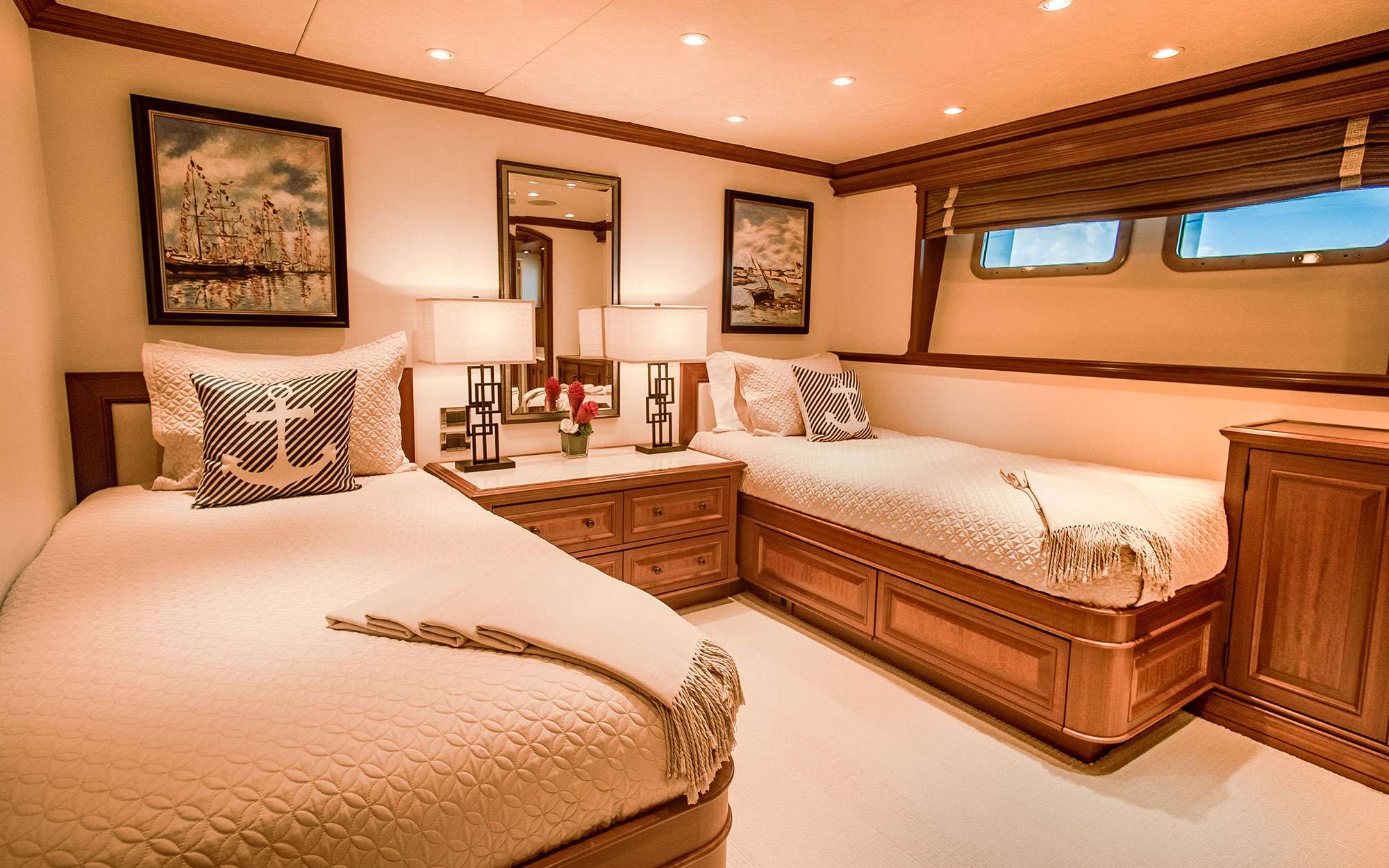 PURE BLISS Yacht Charter - Twin/ Convertible King Stateroom