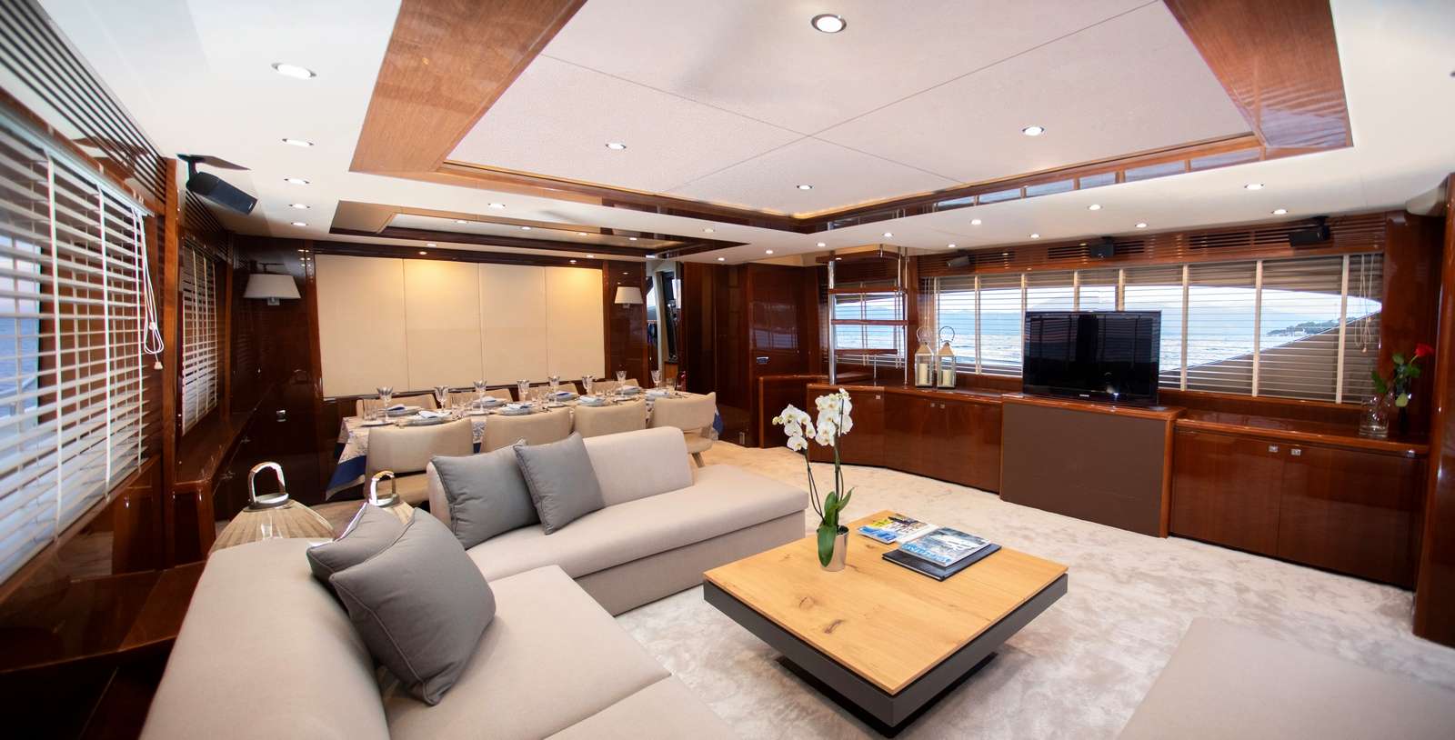 GIA SENA Yacht Charter - Salon