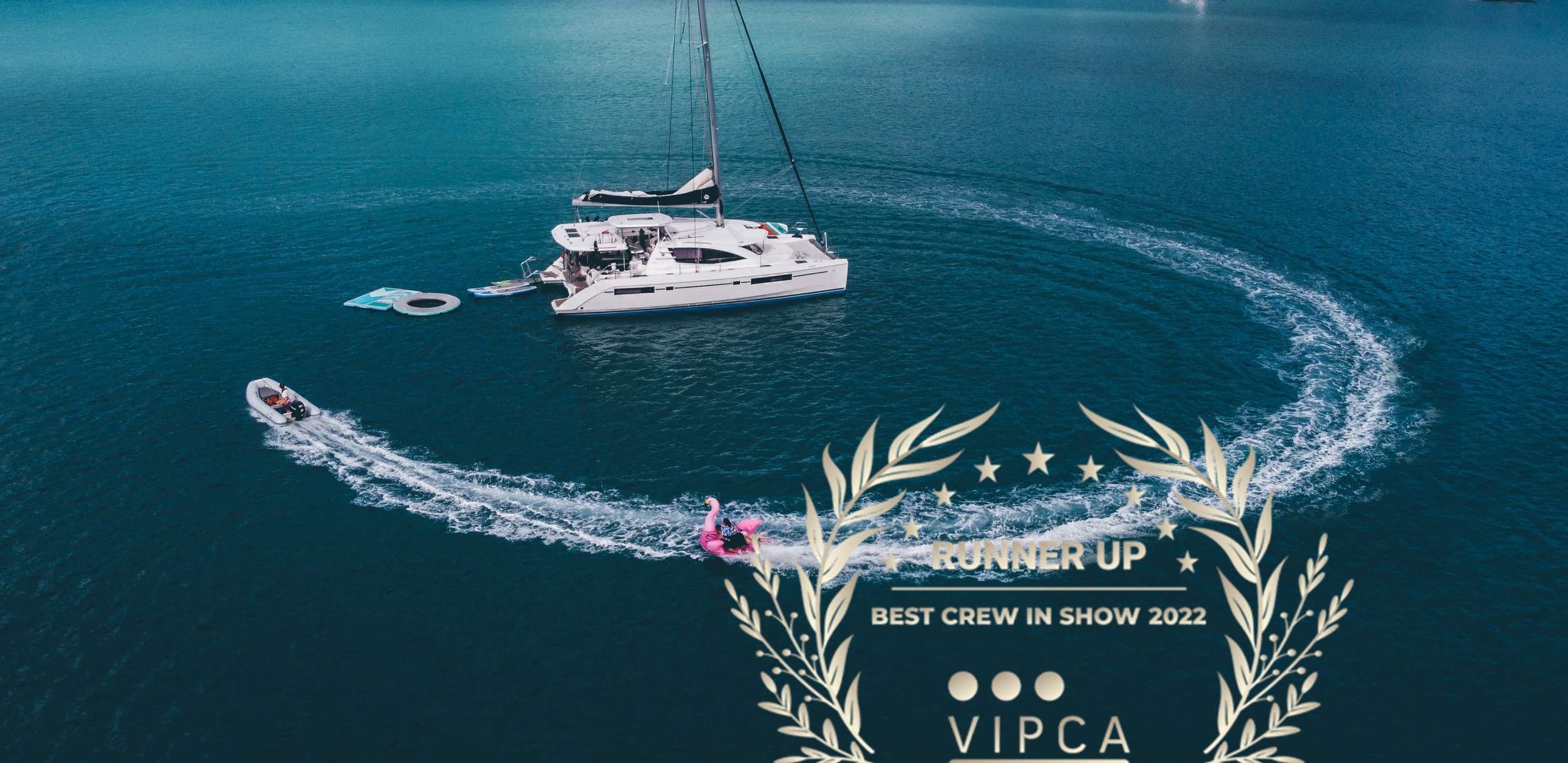 2022 RUNNER UP BEST CREW IN SHOW USVI

Vicarious- adj: experienced or realized through imaginative or sympathetic participation in the experience of another.

We believe that aside from water, food, shelter, exercise, and nature the most important necessity in human existence is connection. On our boat we strive to not only provide the best water, food, and shelter but most importantly we love to build community and opportunities for you to connect with your loved ones and friends. When you join us on an adventure through the Caribbean you will experience storytelling between the crew, your guests, eat local food, and an eco-friendly off grid living experience. All of which is designed to bring you Vicariously closer to nature, yourself, and most importantly your loved ones.