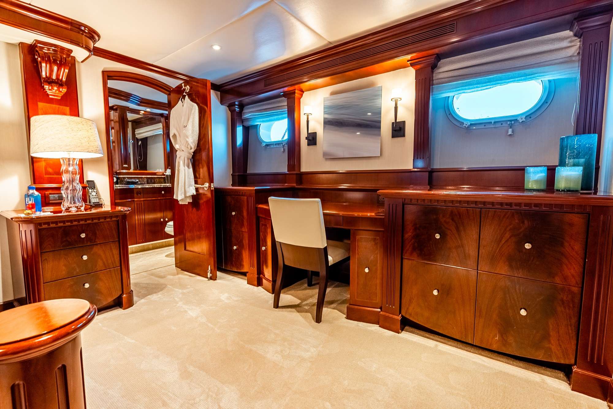 ODIN Yacht Charter - Master ensuite, his/hers