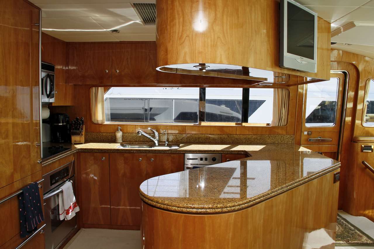BELISARIUS Yacht Charter - Galley