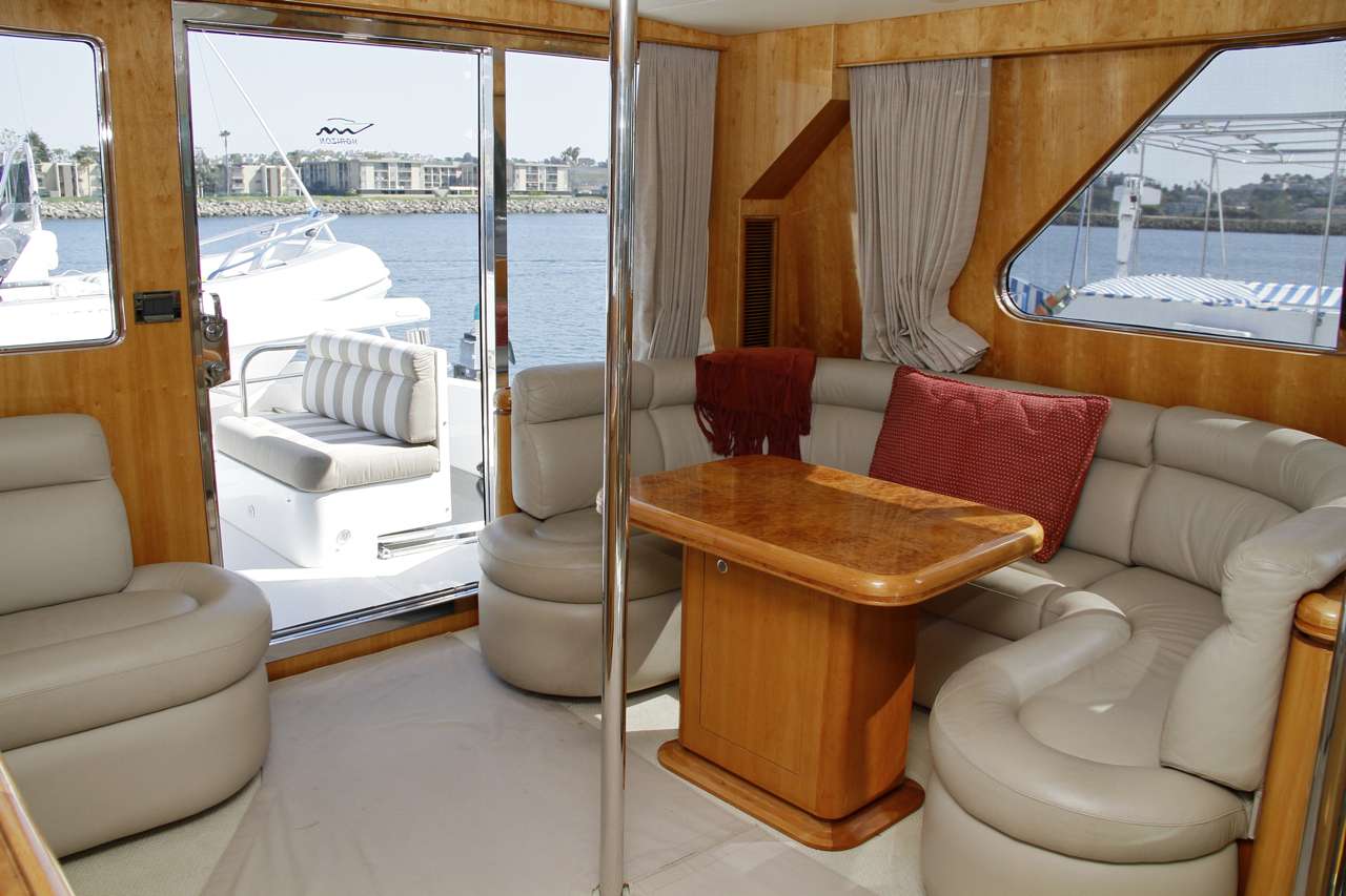 BELISARIUS Yacht Charter - Enclosed Bridgedeck