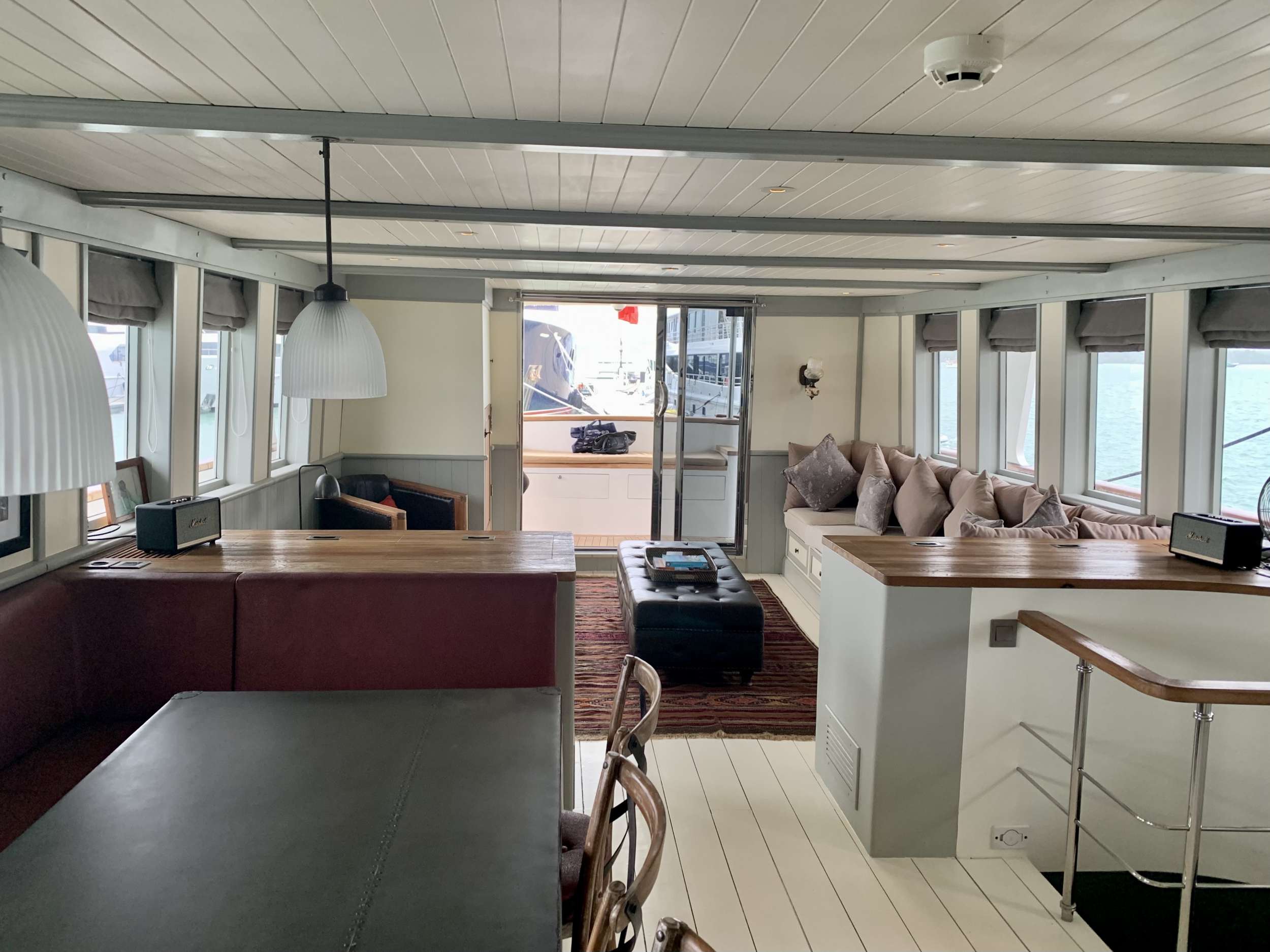Main Salon Looking Aft