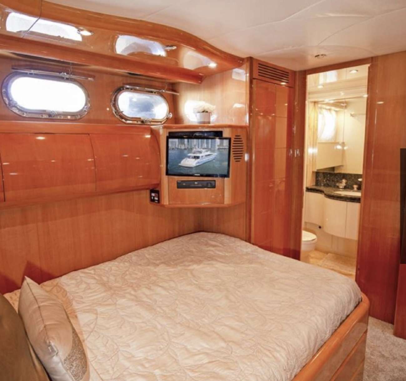 103' Custom Build Yacht Charter - Double TV