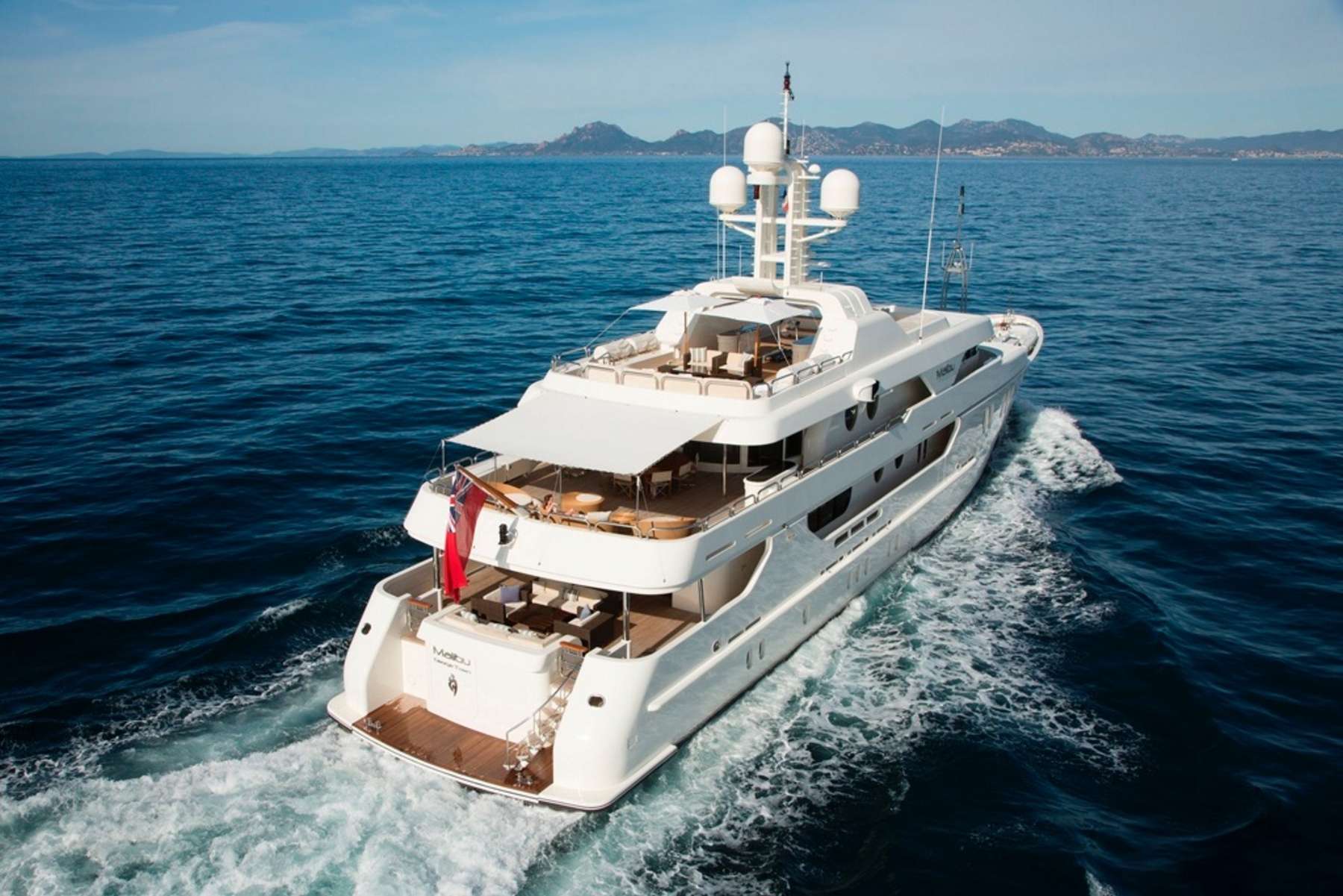 Aft view