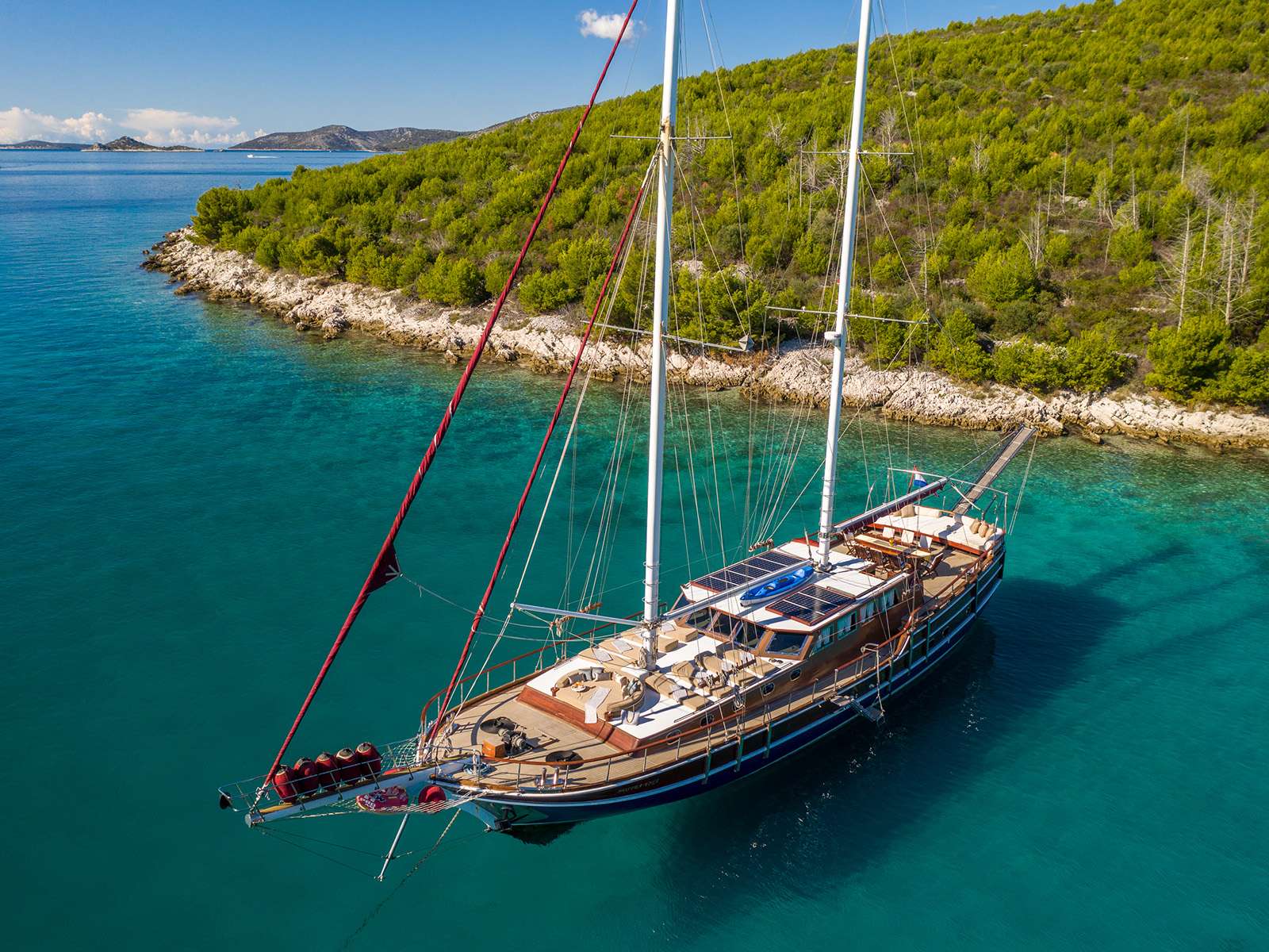 Gulet Nostra Vita Yacht Charter - NOSTRA VITA - Anchored
