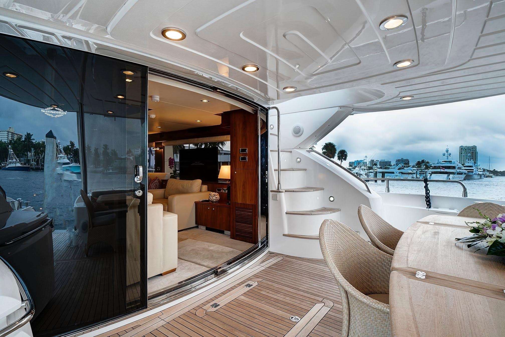 Aft deck