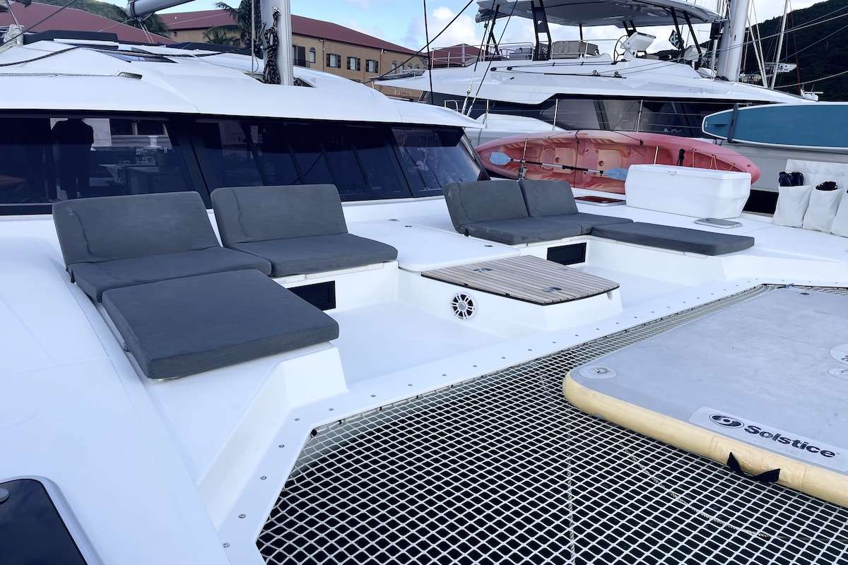 LIBRA 50 Yacht Charter - Foredeck Lounging