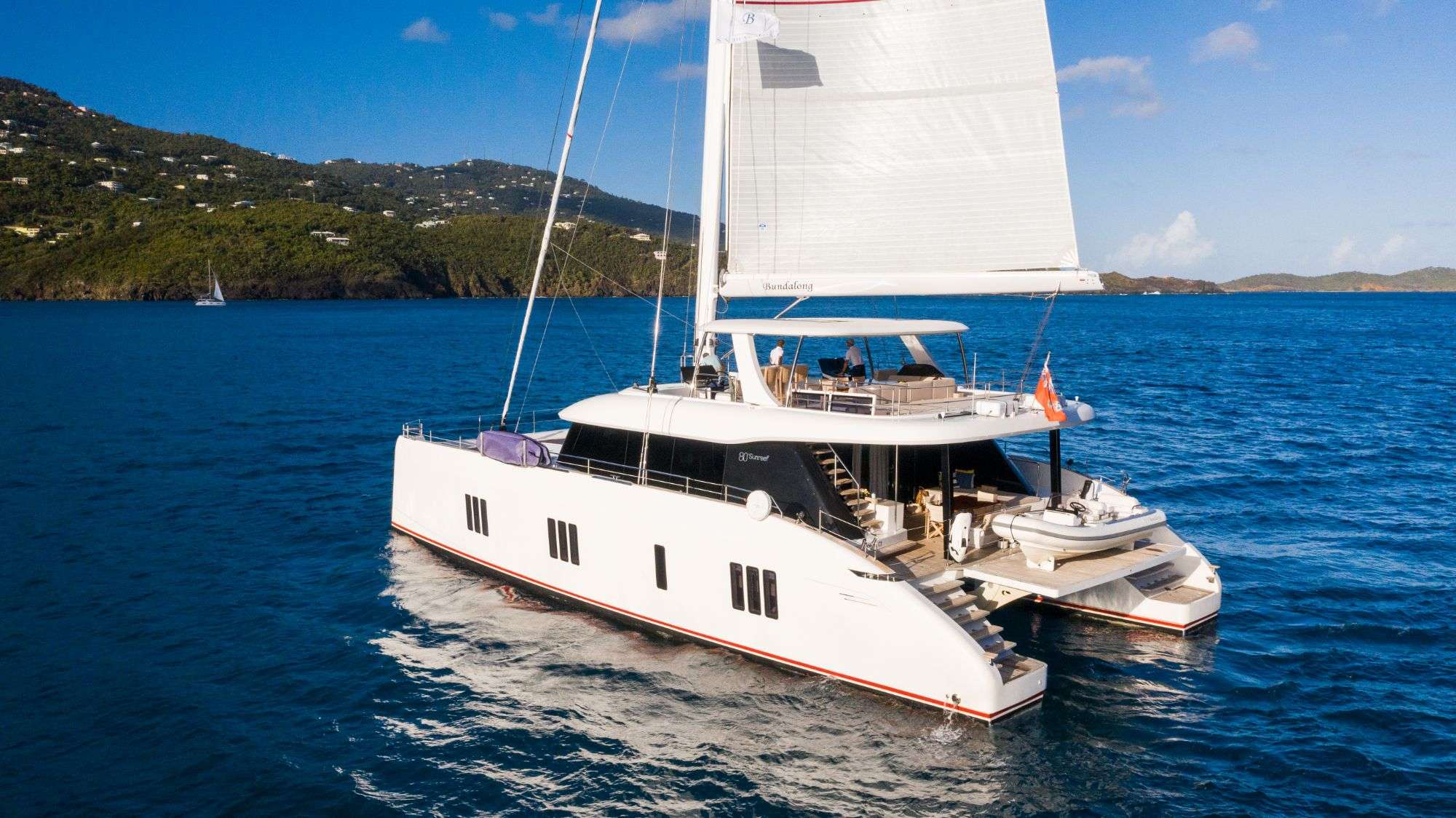 BUNDALONG Yacht Charter - Side profile