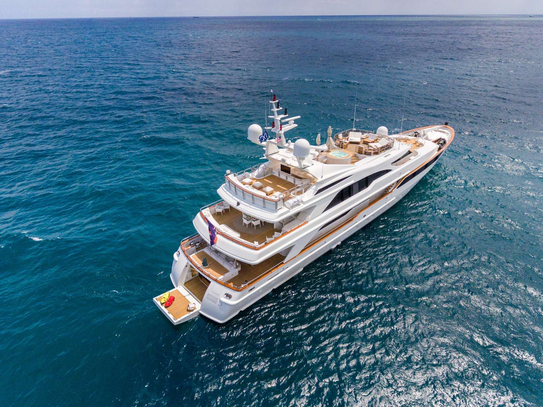 Aft view