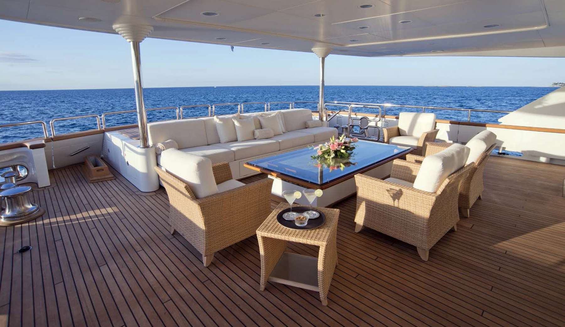 Aft deck