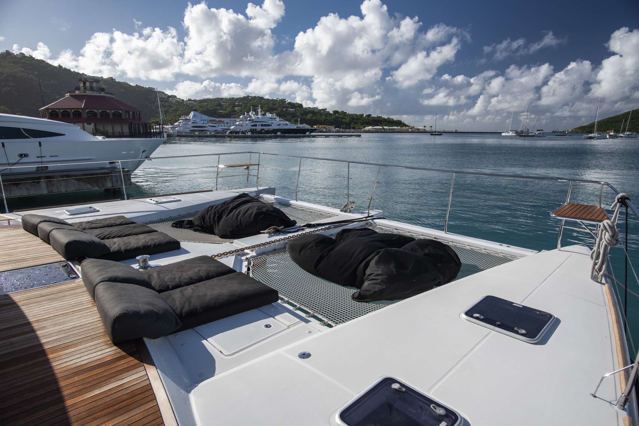 Relaxation station on the bow