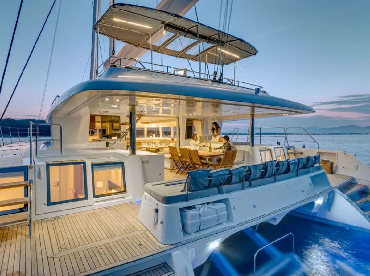 THE PURSUIT Yacht Charter - stock