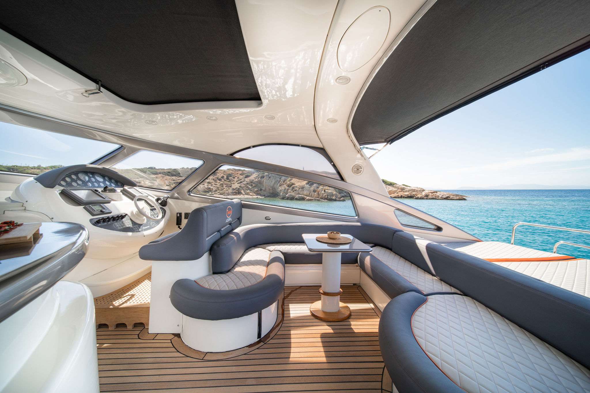 ORION Yacht Charter - Exterior Living Area