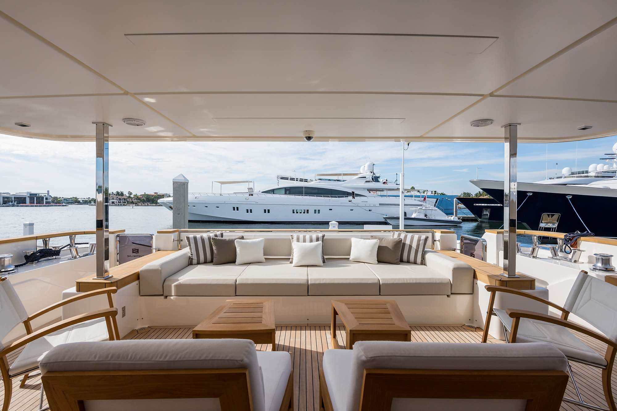 Aft deck