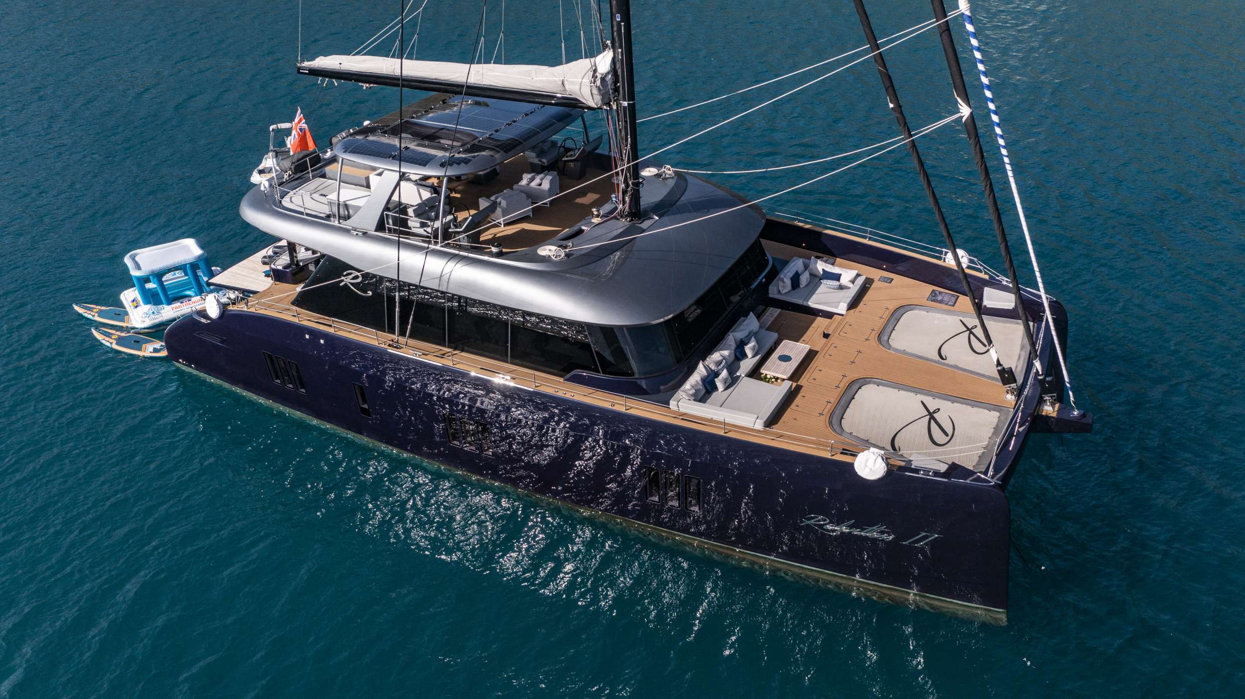 relentless catamaran charter