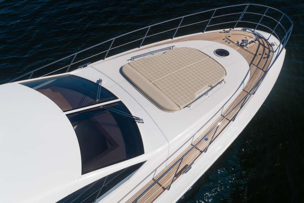 LUPO Yacht Charter - Bow Sunpad