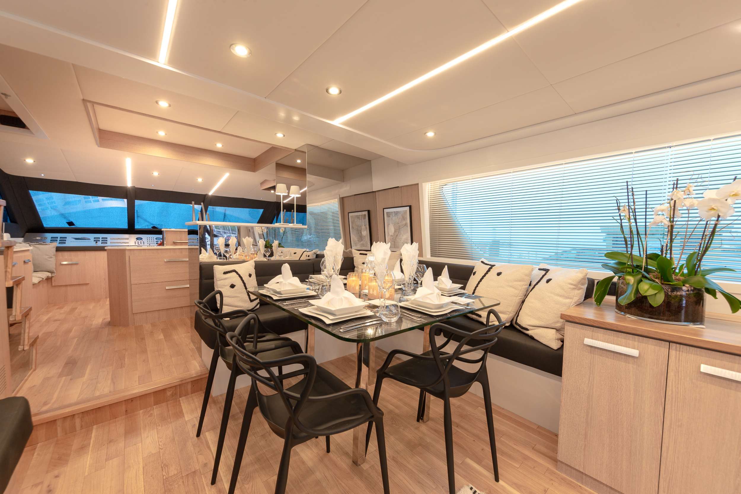 ALL WE NEED Yacht Charter - Dining Area