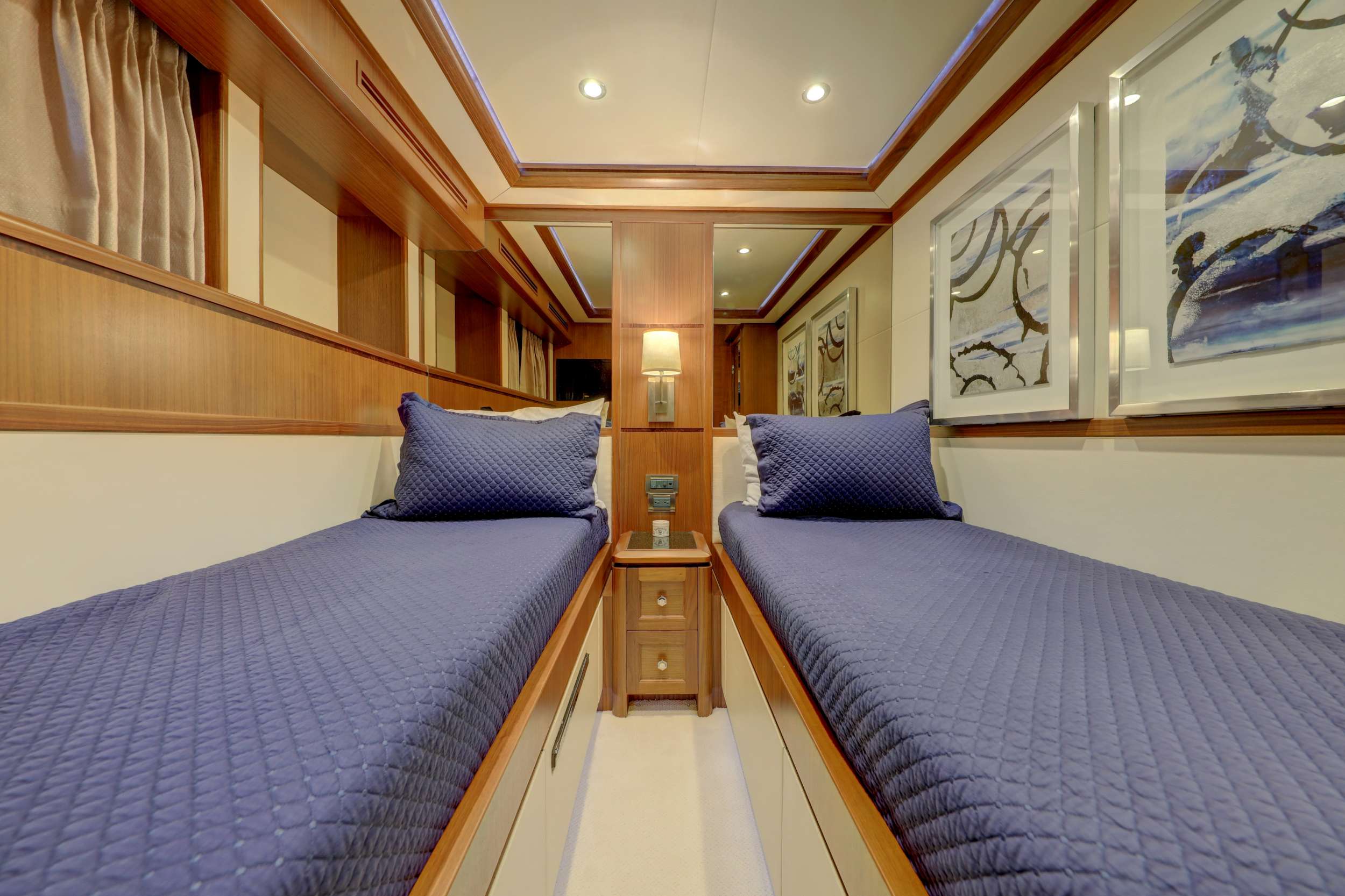 UNCORKED Yacht Charter - Port Twin Stateroom other