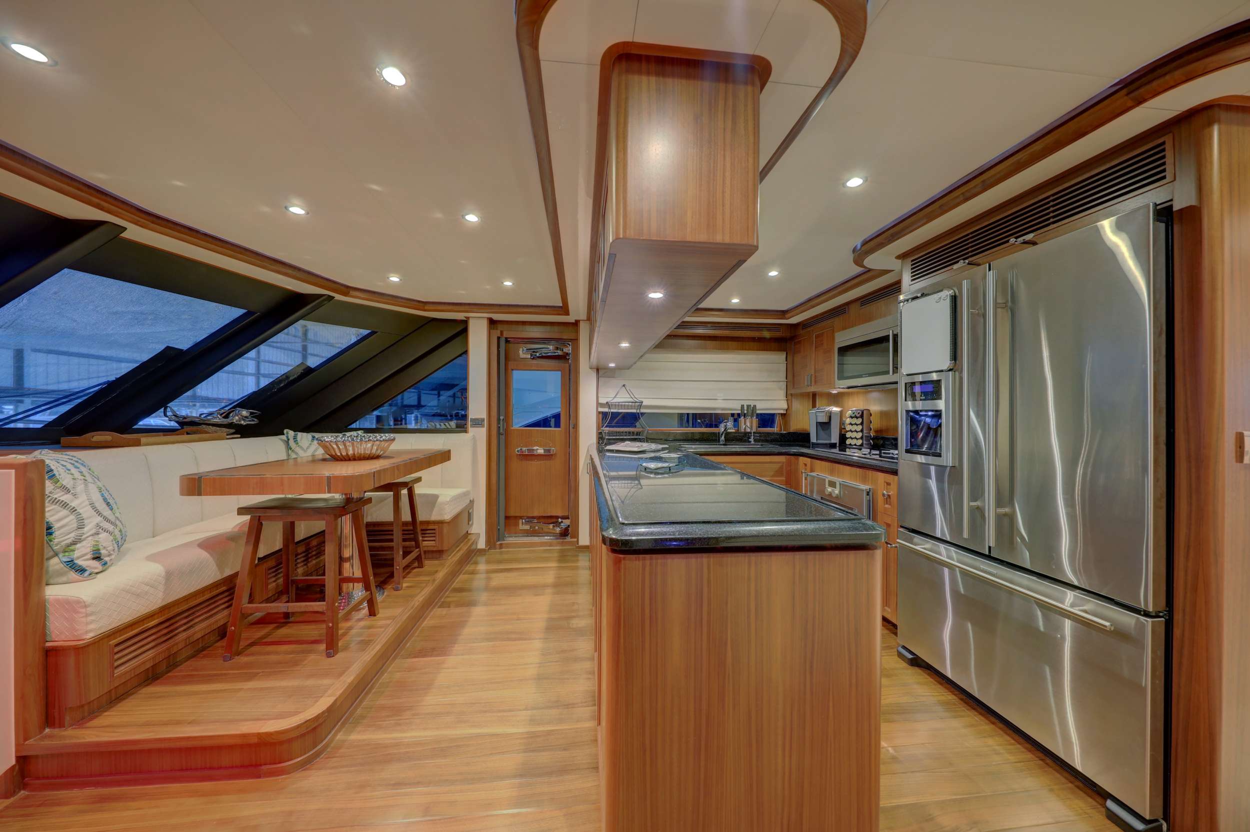 UNCORKED Yacht Charter - Dinette / Galley