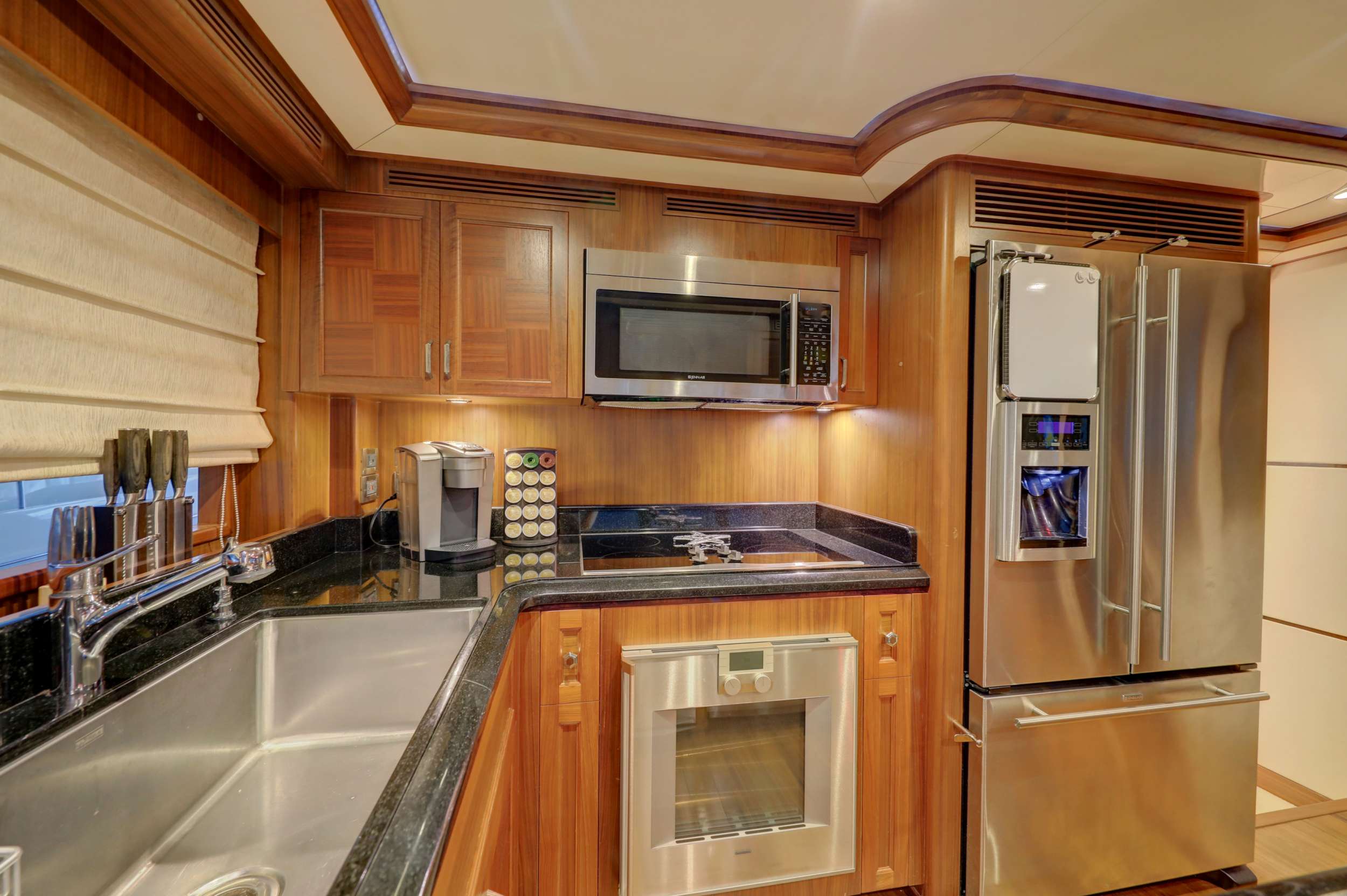 UNCORKED Yacht Charter - Galley