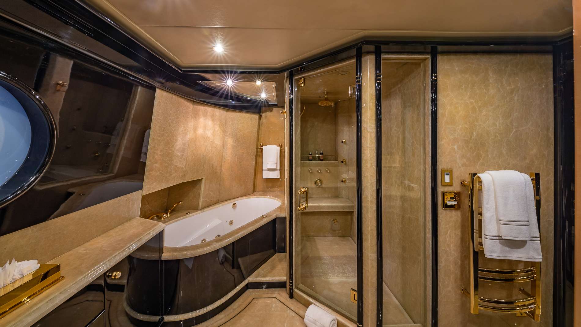 Upper deck master bath
