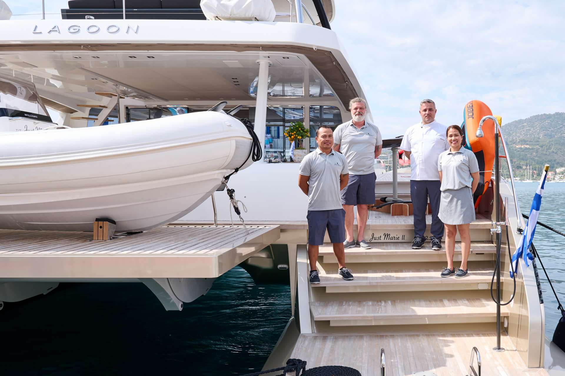 Yacht Charter Just Marie 2 Crew