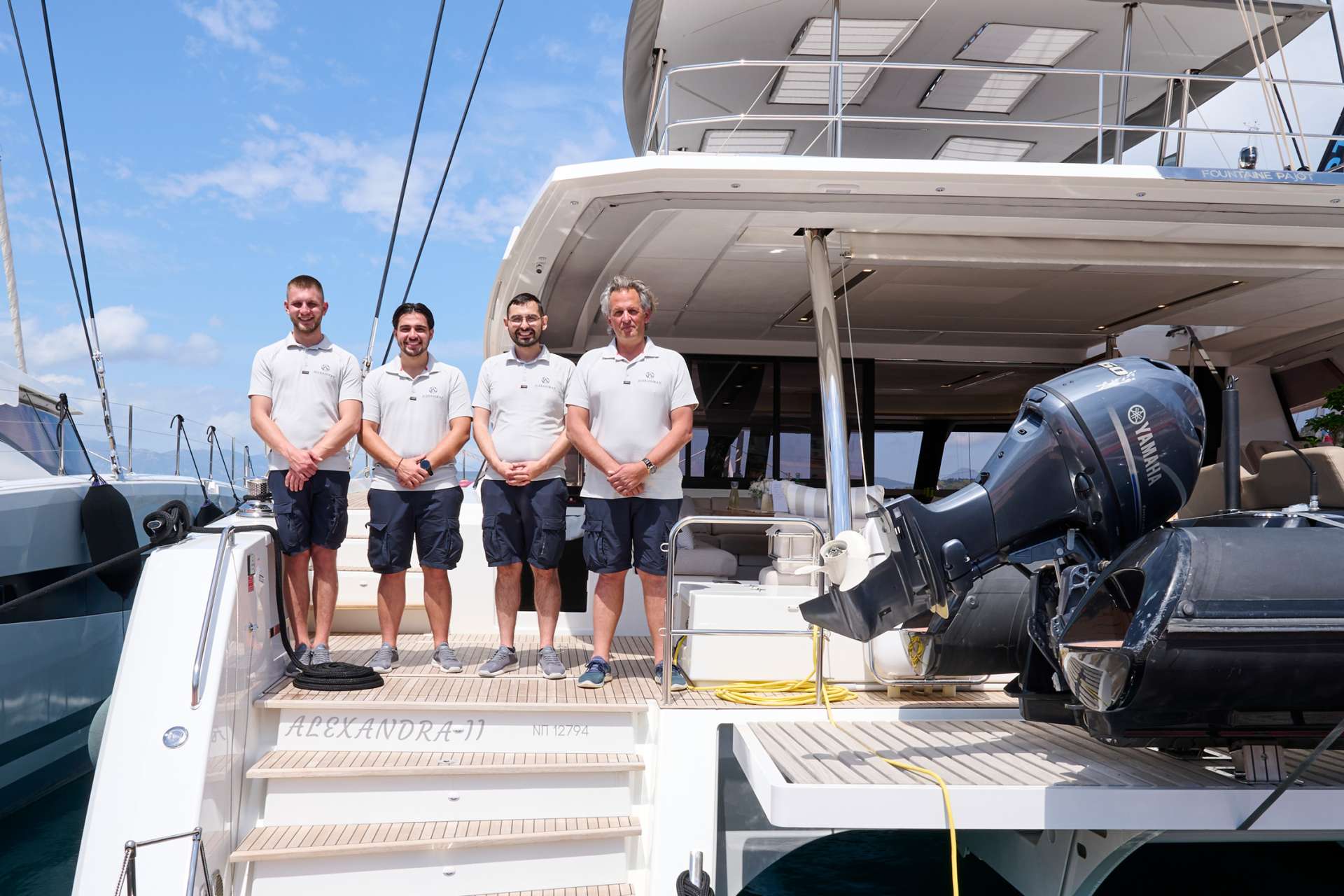 Yacht Charter ALEXANDRA II Crew