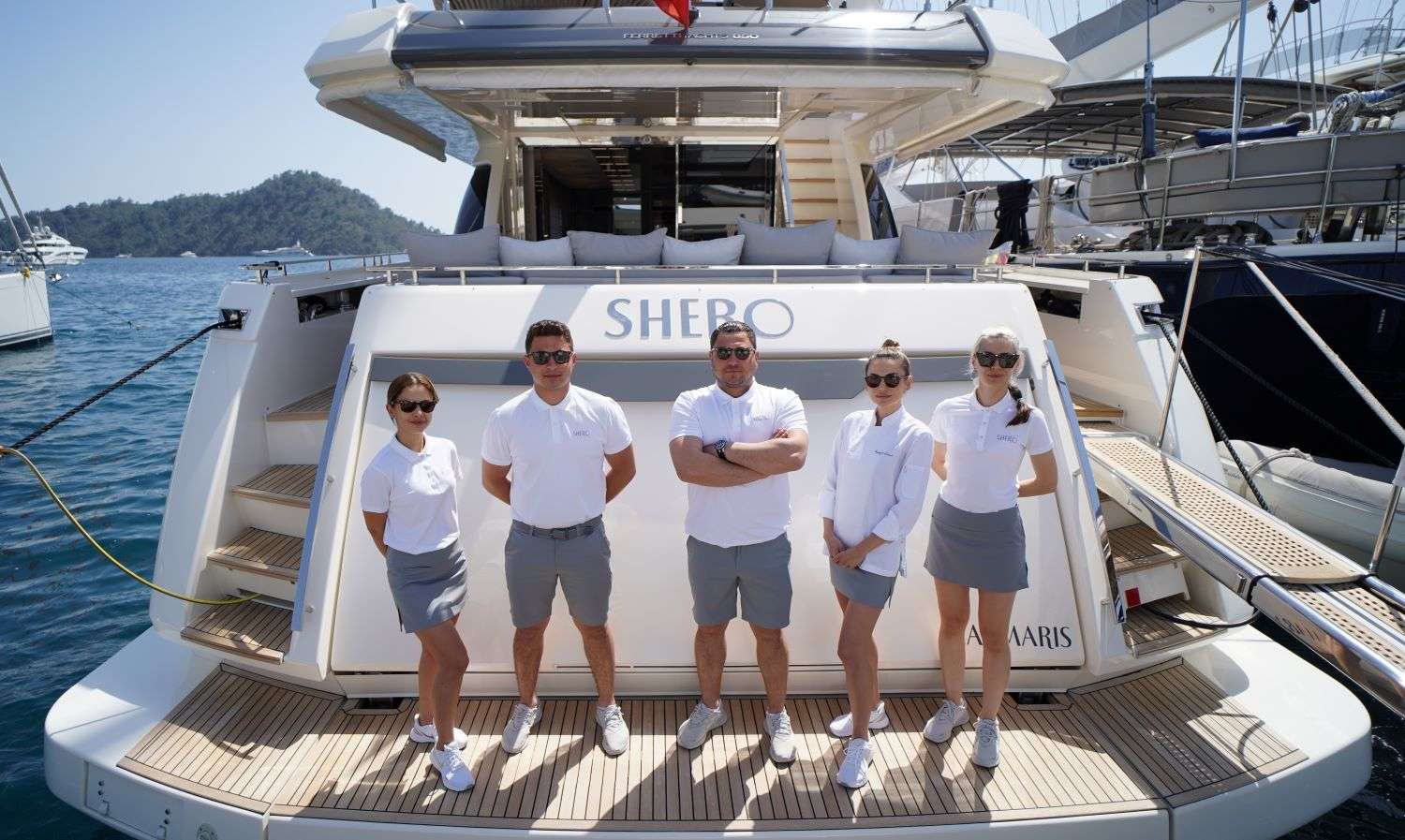 Yacht Charter SHERO Crew