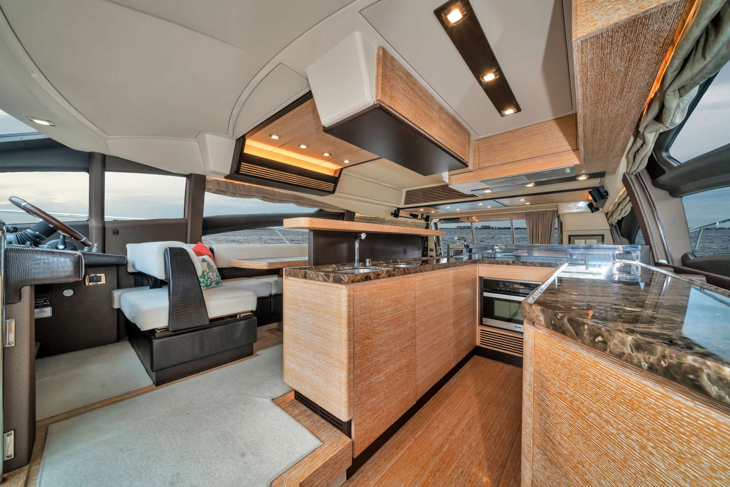 NEENA Yacht Charter - Dinette / Galley