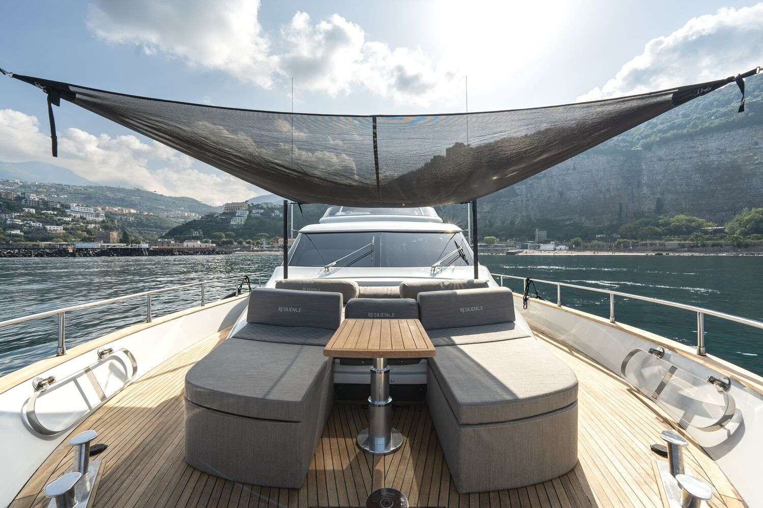 Resilience Yacht Charter - Foredeck area